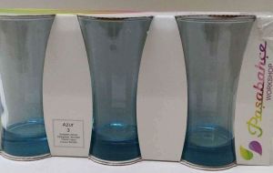 Paşabahçe Azur 3 Adet Vazo Tipi Meşrubat Bardağı