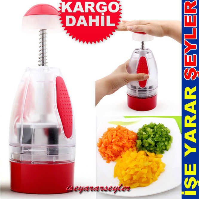 ÇOK AMAÇLI SOĞAN SEBZE DOĞRAYICI CHOPPER KD