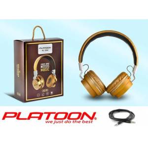 Platoon PL-2246 Bluetooth-AUX Mikrofonlu Kulaklık MicroSD Kart Destekli MP Player Renklı Kulak Üstü