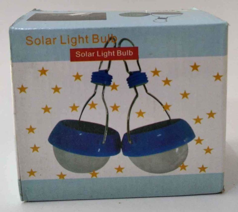 Solar Light Bulb Bigem BM 021 7 Led Işıkl,,I 8-10 Saat Dayanan Batarya, Güneş Enerji 5-6 Saat