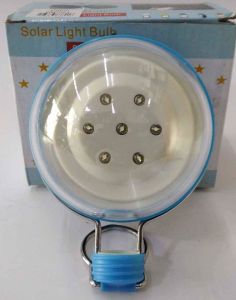 Solar Light Bulb Bigem BM 021 7 Led Işıkl,,I 8-10 Saat Dayanan Batarya, Güneş Enerji 5-6 Saat