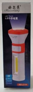 LED Torch El Feneri, 2 Adet Kalem Pille Çalışır. Çalışma Süresi 30 Saat, 1W,