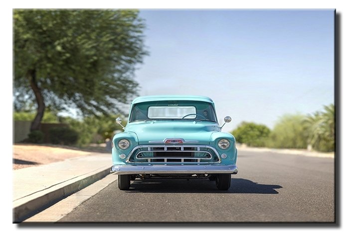 CHEVROLET CHEVY 6 değişen ölçü ORİJİNAL KANVAS TABLO
