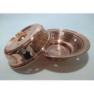 Büyük Boy Çaydanlık Altı Bakır Kömür Ocağı