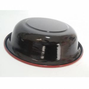 Beyaz Çinko Emaye Meyvelik Salata Kasesi