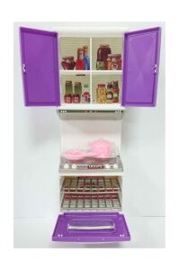 Karlar Ülkesi Serisi 4 Parça Oyuncak Mutfak Seti Full Mutfak Eşya Kız Çocuklar İçin Mutfak Seti