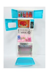 Karlar Ülkesi Serisi 4 Parça Oyuncak Mutfak Seti Full Mutfak Eşya Kız Çocuklar İçin Mutfak Seti