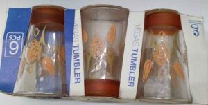 Vegas Tumbler 6 Adet Kahve Yanı Dekorlu Su Bardağı