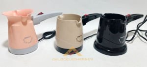 PASLANMAZ ÇELİK GİZLİ REZİSTANSLI 4 FİNCAN KAPASİTELİ 550WATT ELEKTRİKLİ TÜK KAHVESİ CEZVESİ -2