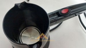 PASLANMAZ ÇELİK GİZLİ REZİSTANSLI 4 FİNCAN KAPASİTELİ 550WATT ELEKTRİKLİ TÜK KAHVESİ CEZVESİ -2