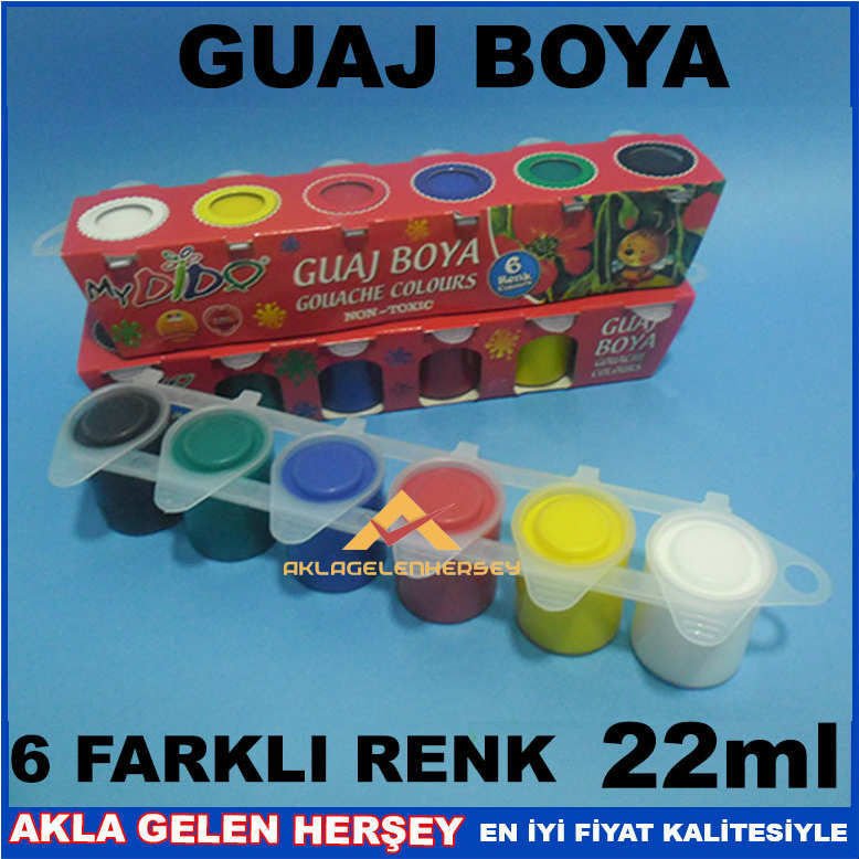 SÜDOR NON-TOXIC 6lı GUAJ BOYA SETİ MyDİDO-3
