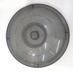 Dayanıklı Plastik Modelüks Kilitli Şeffaf Tetris Füme Bakliyat Kovası - 12 lt