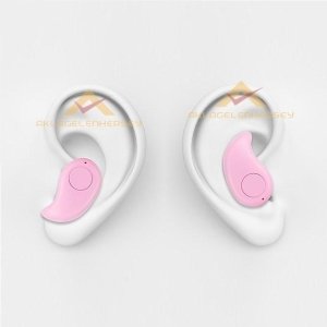 ÇOK FONKSİYONLU MİNİ BLUETOOTH KABLOSUZ BAĞLANTILI KULAKLIK PEMBE