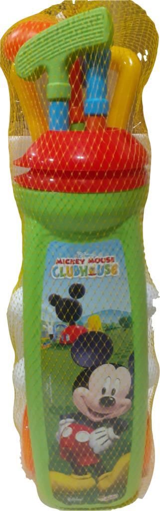 Lisanslı Mickey Mouse Club House Mini Golf Seti Golf Seti Oyuncak Golf Oyuncak Seti