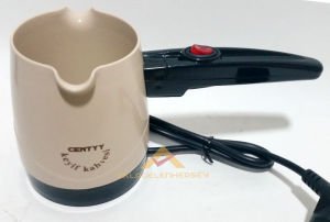 PASLANMAZ ÇELİK GİZLİ REZİSTANSLI 4 FİNCAN KAPASİTELİ 550WATT ELEKTRİKLİ TÜK KAHVESİ CEZVESİ -2 krem