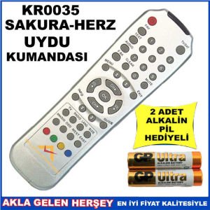 SAKURA-HERZ UYDU CİHAZI Receiver KUMANDA KR0035