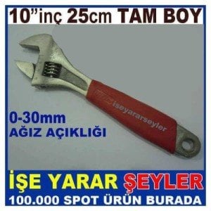 8' AYARLI İNGİLİZ ANAHTARI 20cm 8inç KURBAĞACIK