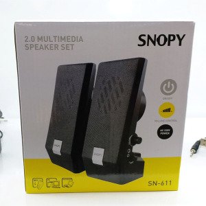 Mini Speaker Hoparlör 1+1 Ses Sistemi 220V Snopy Sn-611