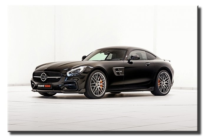 BRABUS MERCEDES 6 değişen ölçü ORİJİNAL KANVAS TABLO