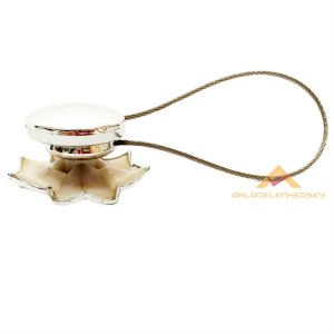 ÇİÇEKLİ MODEL MIKNATISLI PERDE TOPARLAYICI