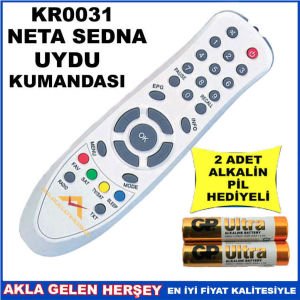 NETA SEDNA UYDU CİHAZI Receiver KUMANDASI KR0031