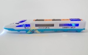 KargoDahil 38cm IŞIKLI MÜZİKLİ ENGEL TANIMAYAN PİLLİ HIZLI TREN