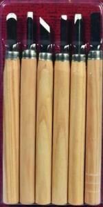 6 lı Ahşap Oyma ve Hobi Neşter Seti