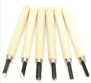 6 lı Ahşap Oyma ve Hobi Neşter Seti