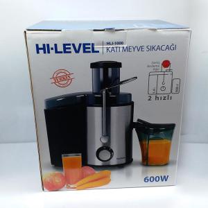 Hi-Level Katı Meyve Sıkacağı 600 Watt 2 Kademeli Hız HLJ-1000