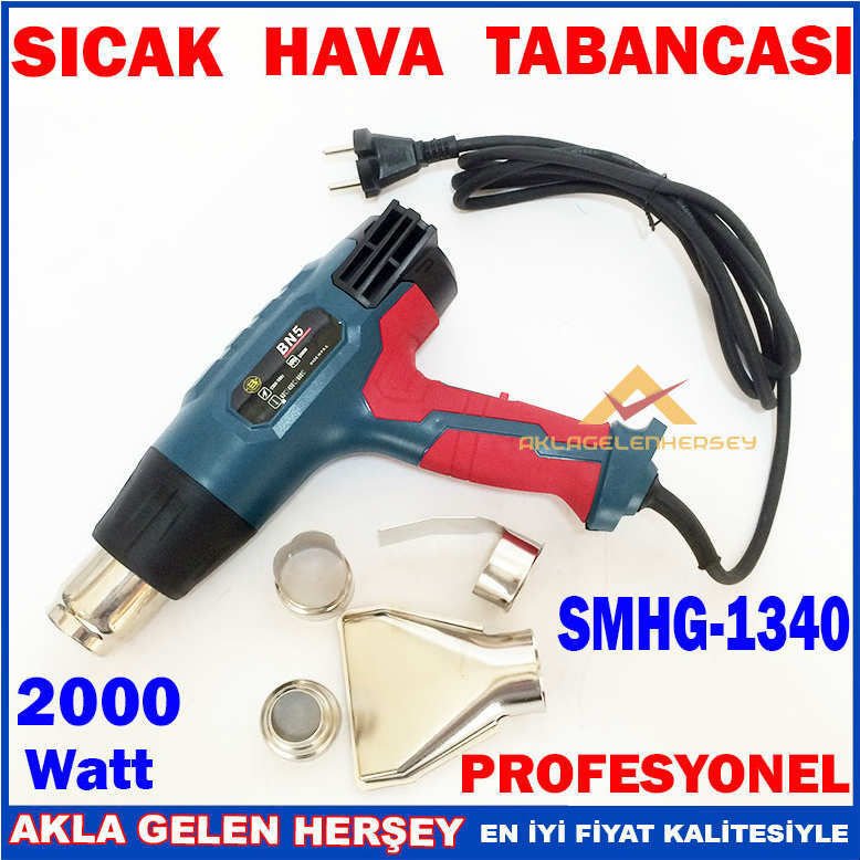 2000 WATT PROFESYONEL SICAK HAVA TABANCASI