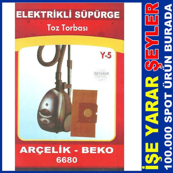 ARÇELİK BEKO ELEKTRİKLİ SÜPÜRGE TOZTORBASI Y5