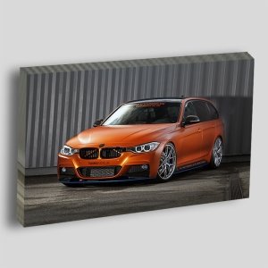 BMW STATION WAGON 6 değişen ölçü ORİJİNAL KANVAS TABLO