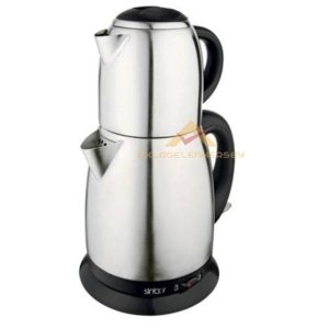 KargoDahil SİNBO İNOX FULL ÇELİK GÖVDELİ ÇAYCI ELEKTRİKLİ ÇAY SET