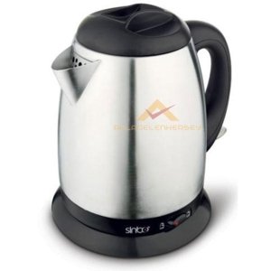 KargoDahil SİNBO İNOX FULL ÇELİK GÖVDELİ ÇAYCI ELEKTRİKLİ ÇAY SET