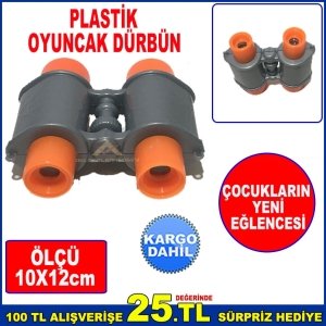 OYUNCAK DÜRBÜN 4 MERCEKLİ UZAĞI YAKINLAŞTIRAN OYUNCAK DÜRBÜN