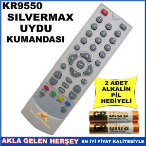 SİLVERMAX UYDU CİHAZI Receiver KUMANDASI KR9550
