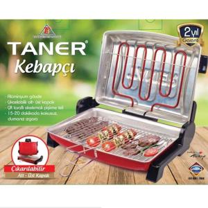 Taner Kebapçı Elektrikli Izgara Barbekü Çi̇ft Telli̇ TNRIZ-1705