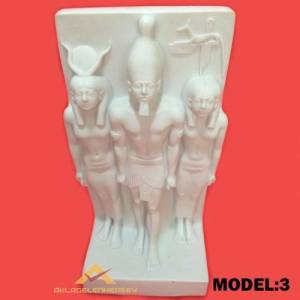 Eski Mısır Biblosu N3 Porselen Amenhotep Heykeli Antik Mısır Dönemi Amenhotep Figürlü Porselen Biblo