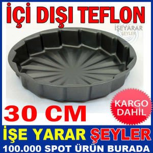 30 CM İÇİ DIŞI TEFLON YILDIZ MODEL KEK KALIBI KD