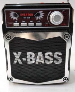 EVERTON RT 829 FM Radyo Çalar. USB Girişli, TF Girişi, SD Girişi, Yiğit Aydınlatması Mevcut