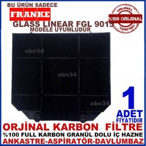 Franke Glass Linear Fgl 9015 Ankastre Davlumbaz Aspiratör Karbon Filtresi-1013