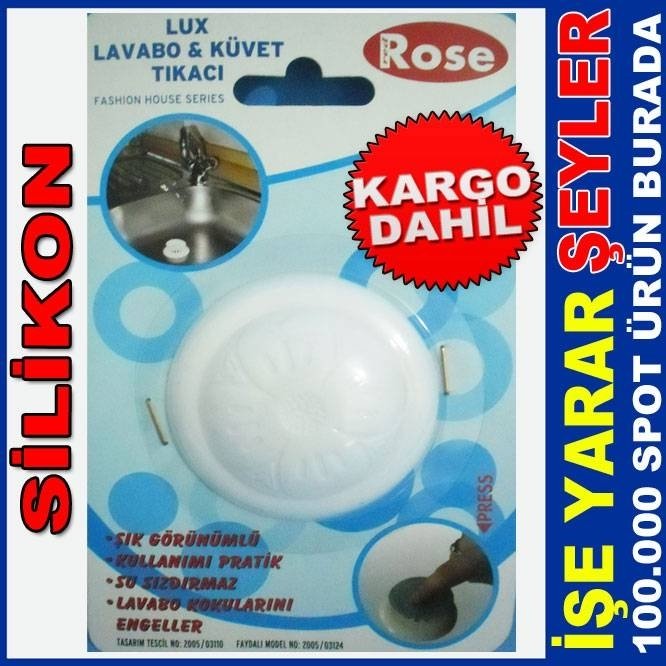 LUX SİLİKON BANYO LAVABO ve KÜVET TIKACI