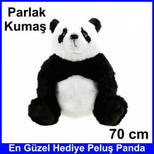 Sevimli Peluş Panda - Sevgiliye Özel Hediyelik Oyuncak 70cm