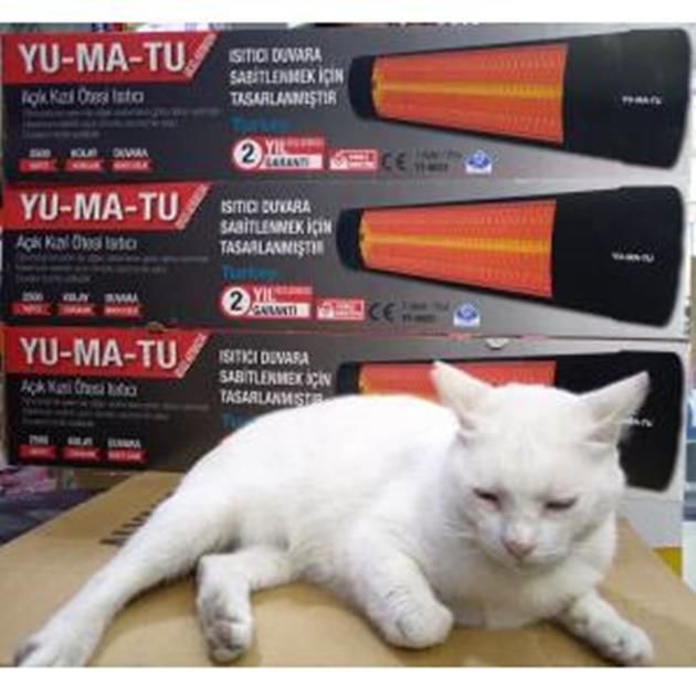 Yumatu 2500W Yeni Nesil Kızılötesi Isıtıcı Soba Enerji Tasarruflu Garanti Termostatlı infrared Soba
