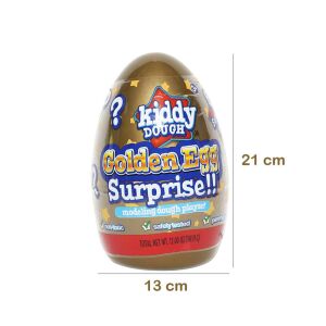 Kiddy Dough Golden Egg Dev Altın Sürpriz Yumurta 1 Adet Fiyatıdır