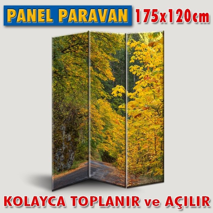 GÖRSELLİ KATLANIR PANEL BÖLME SİSTEMİ - SONBAHARIN İÇİNDEN