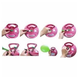 30 Adet Balon ve 3 lt Helyum Tüplü Parti Seti - Uçan Balon Üreten Helyum Gazlı Parti Balon Seti