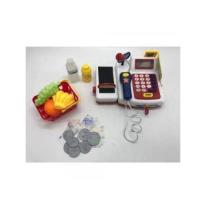 Hotwheels Sesli Işıklı Sepetli  Digital Süper Oyuncak Yazar Kasa