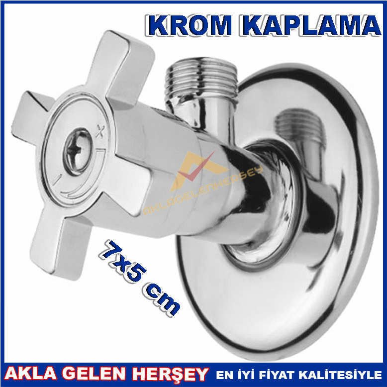 KROM KAPLAMA ARTI ŞEKLİNDE TAHARET MUSLUĞU