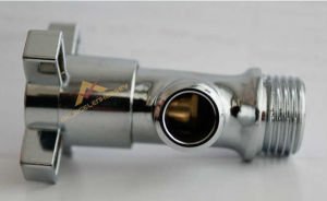 KROM KAPLAMA ARTI ŞEKLİNDE TAHARET MUSLUĞU